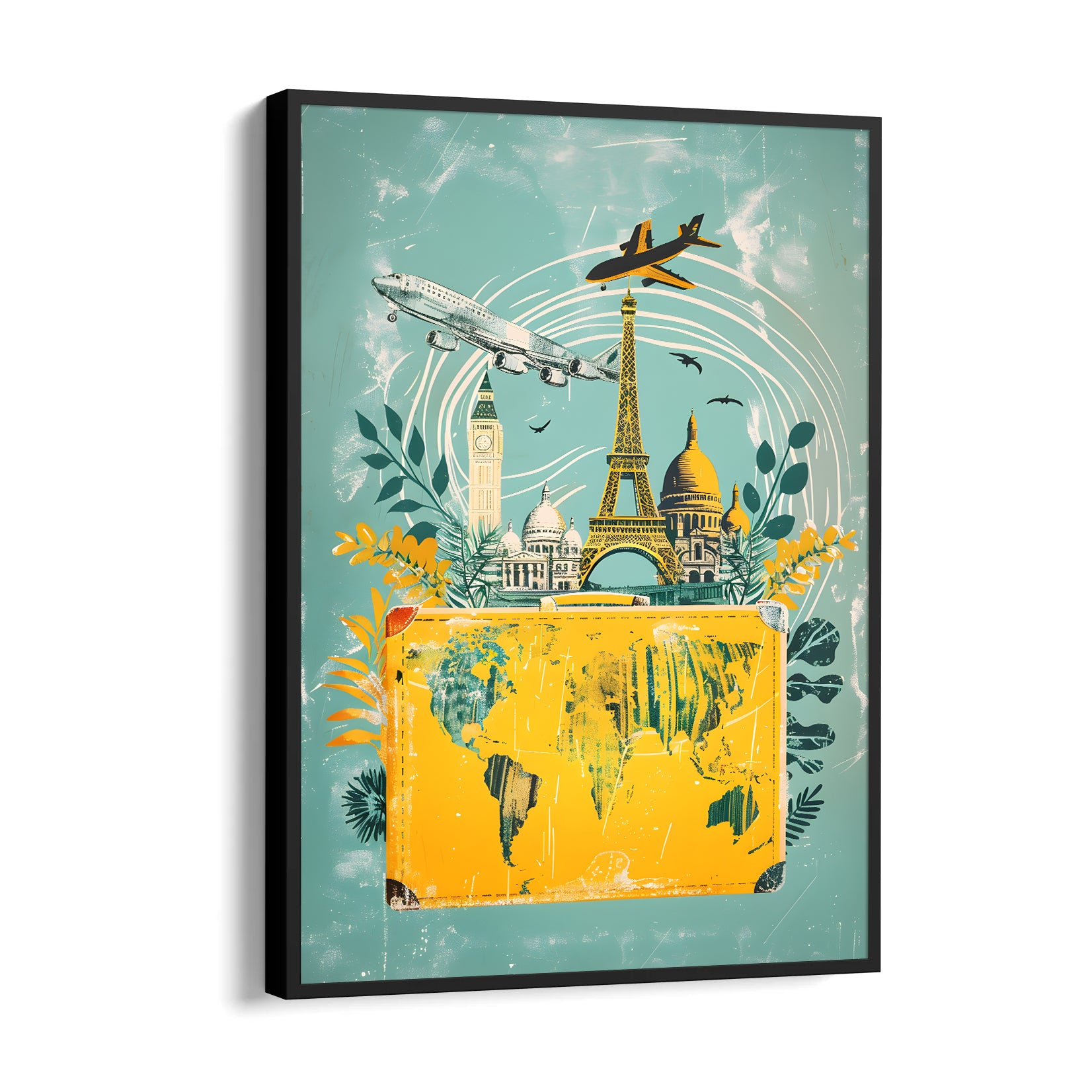 Global Landmarks Journey - Travel Wall Art
