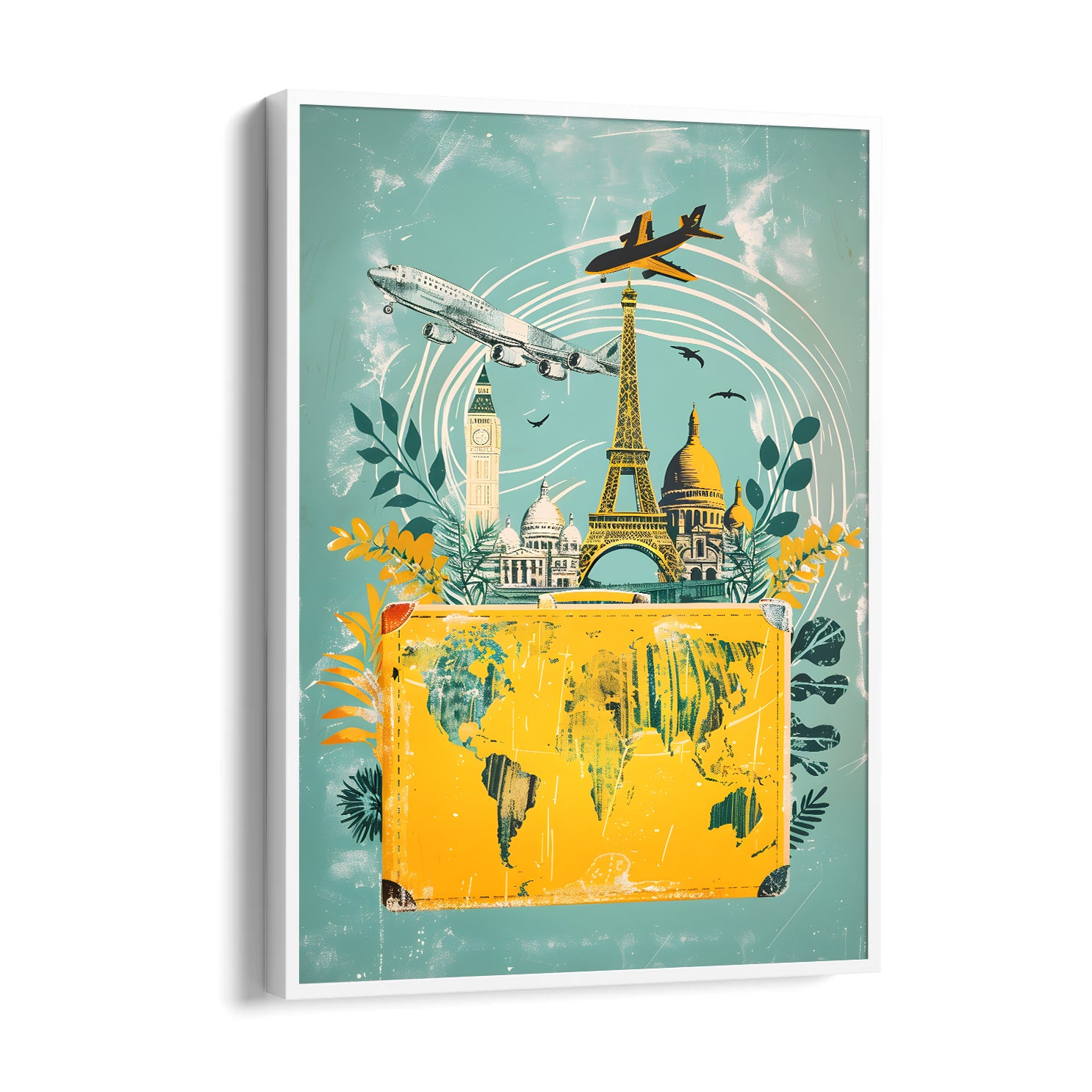 Global Landmarks Journey - Travel Wall Art