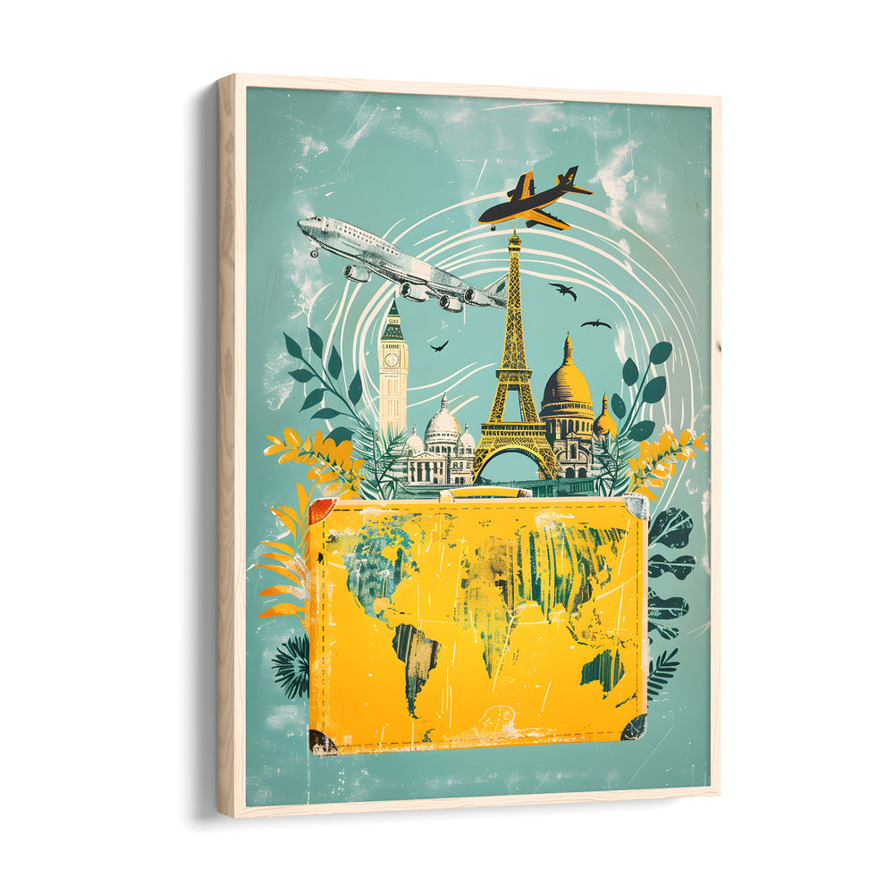Global Landmarks Journey - Travel Wall Art
