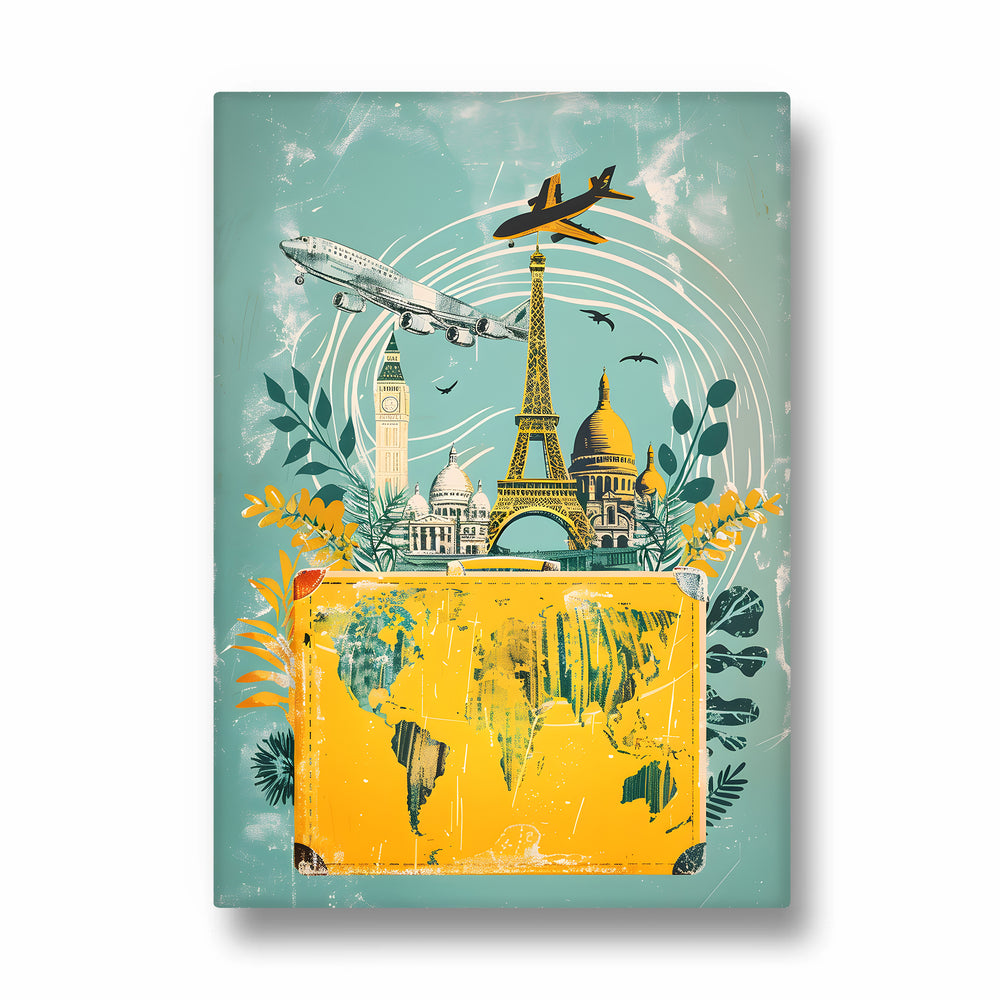 Global Landmarks Journey - Travel Wall Art