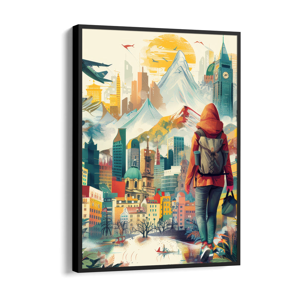 Global Wanderer Odyssey - Travel Wall Art