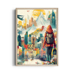 Global Wanderer Odyssey - Travel Wall Art