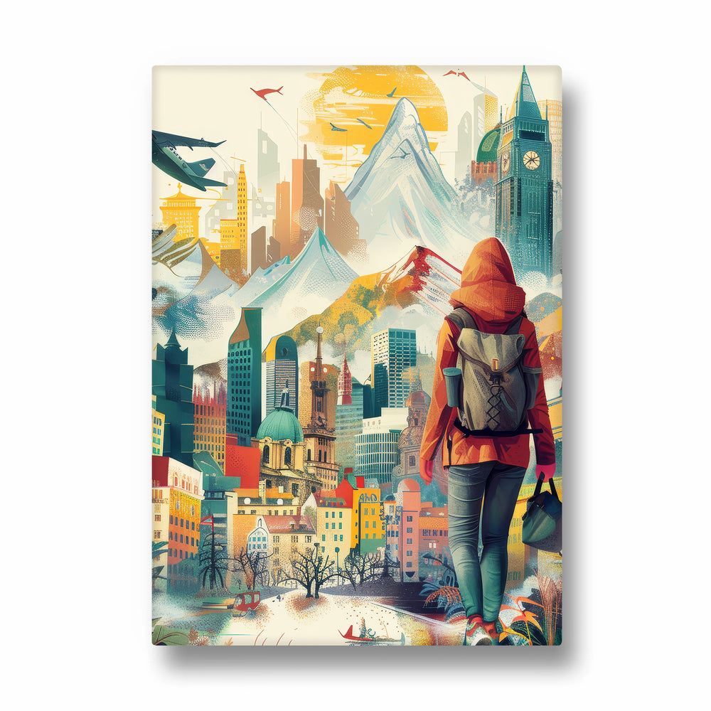 Global Wanderer Odyssey - Travel Wall Art
