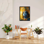 Golden Aura of the Blue Avatar
