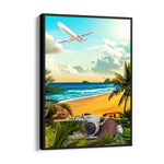 Golden Beach Departure - Travel Wall Art