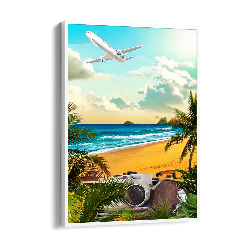 Golden Beach Departure - Travel Wall Art