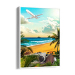 Golden Beach Departure - Travel Wall Art