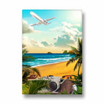 Golden Beach Departure - Travel Wall Art
