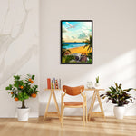 Golden Beach Departure - Travel Wall Art