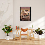 Golden Evening Old Town - City Wall Art