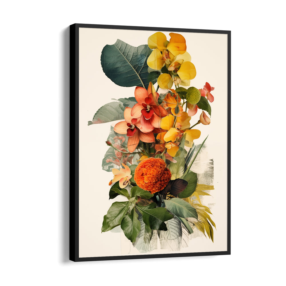 Golden Garden Medley - Botanical Wall Art
