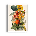 Golden Garden Medley - Botanical Wall Art