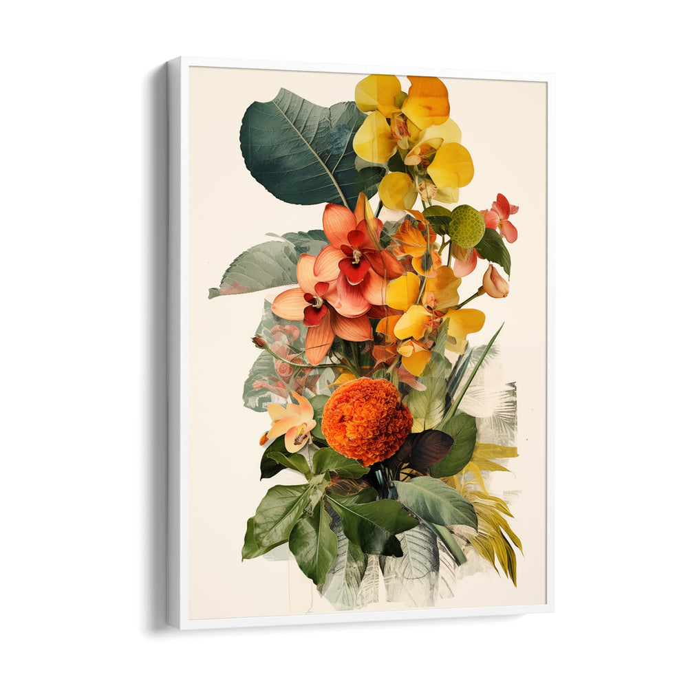 Golden Garden Medley - Botanical Wall Art