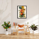 Golden Garden Medley - Botanical Wall Art