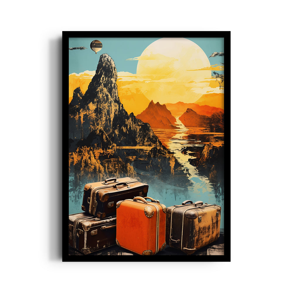 Golden Horizon Expedition - Travel Wall Art