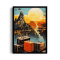 Golden Horizon Expedition - Travel Wall Art