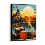 Golden Horizon Expedition - Travel Wall Art