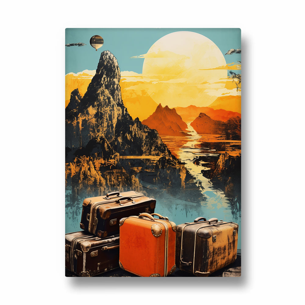 Golden Horizon Expedition - Travel Wall Art