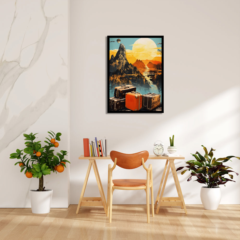 Golden Horizon Expedition - Travel Wall Art