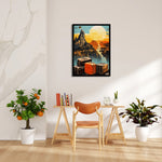 Golden Horizon Expedition - Travel Wall Art