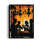 Golden Hour Bar Toast - Food & Bar Wall Art