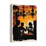 Golden Hour Bar Toast - Food & Bar Wall Art