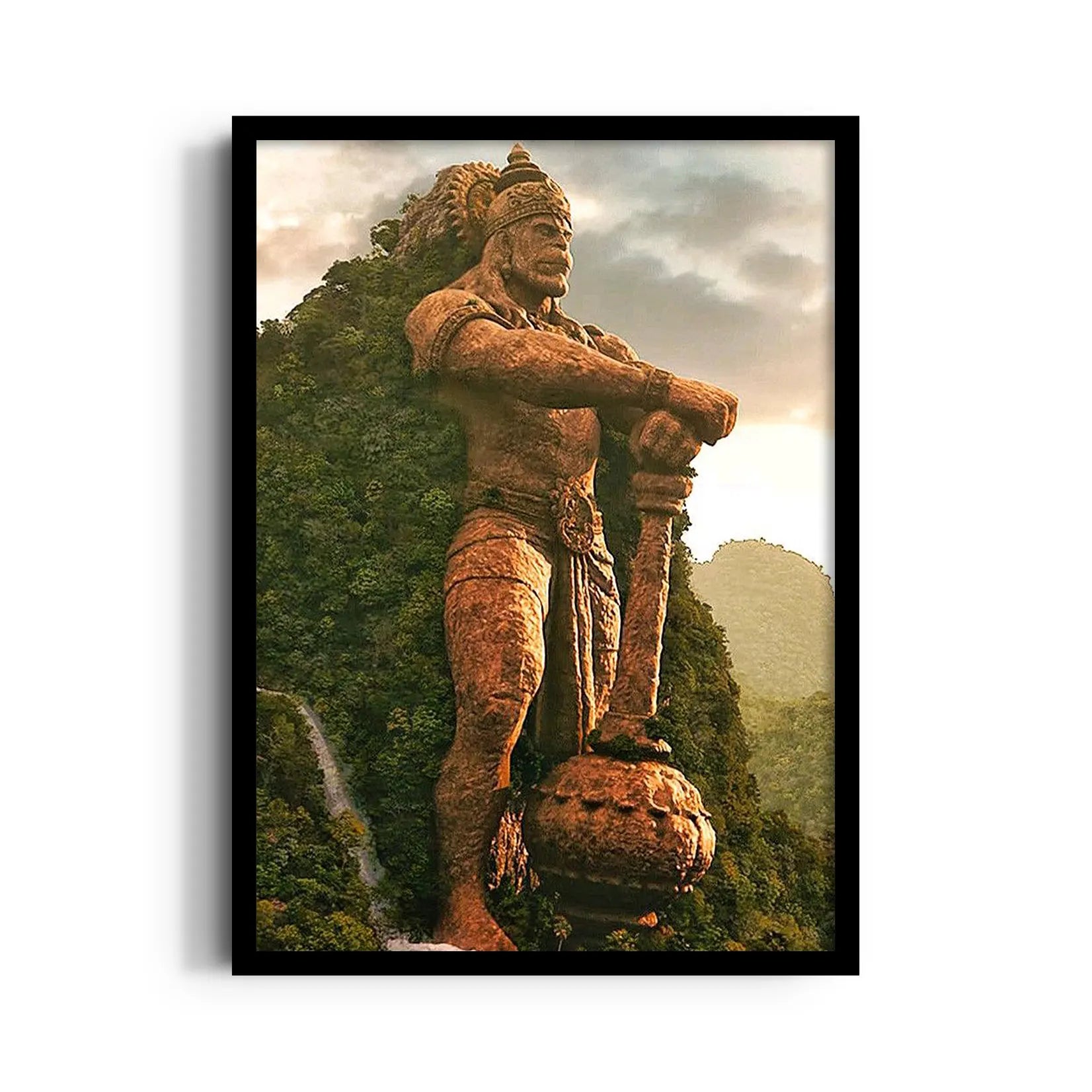 Hanuman Giri Shaila Shila Virat