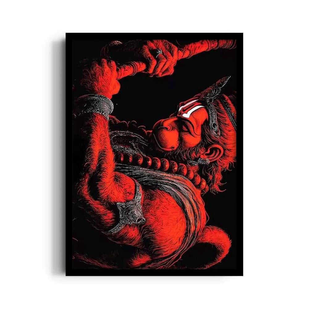 Hanuman Sindoori Raudra