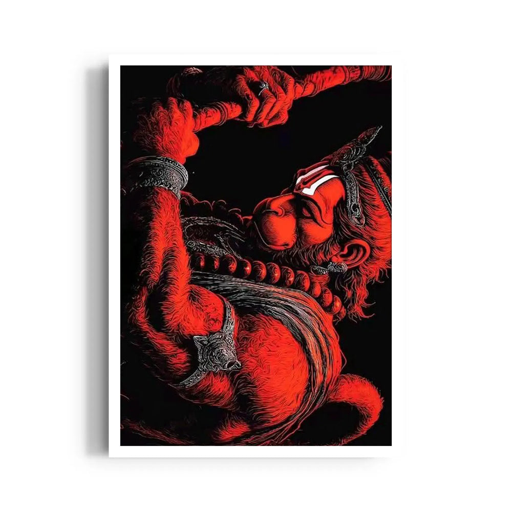 Hanuman Sindoori Raudra