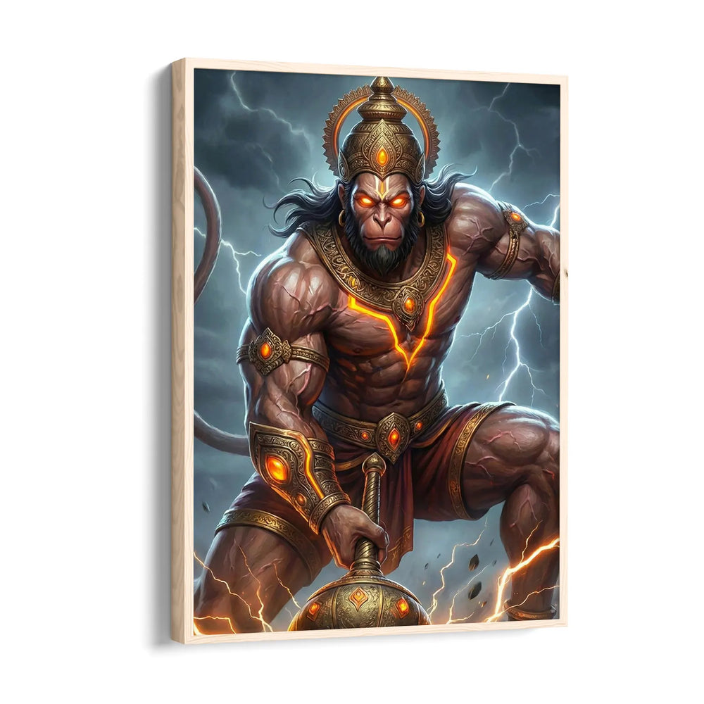 Hanuman Vidyut Kopa Mahabala