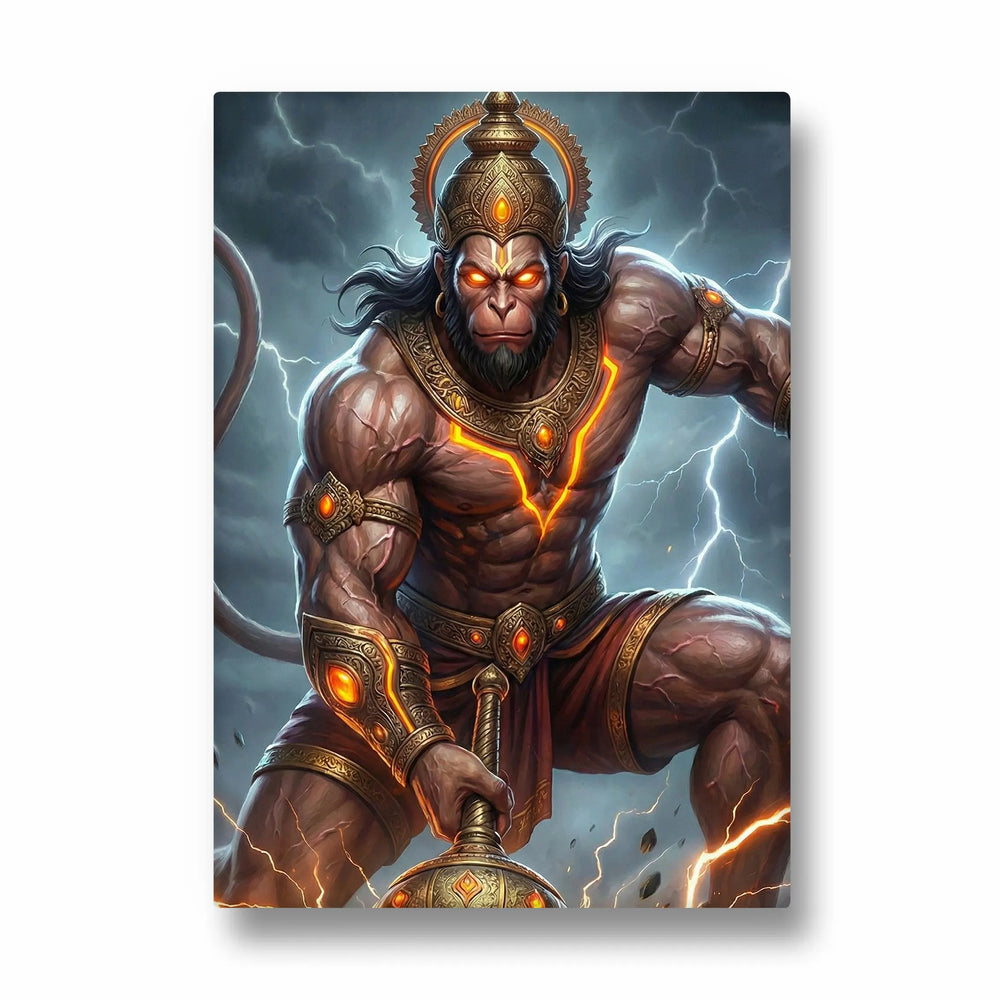 Hanuman Vidyut Kopa Mahabala