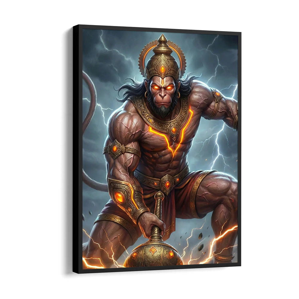 Hanuman Vidyut Kopa Mahabala