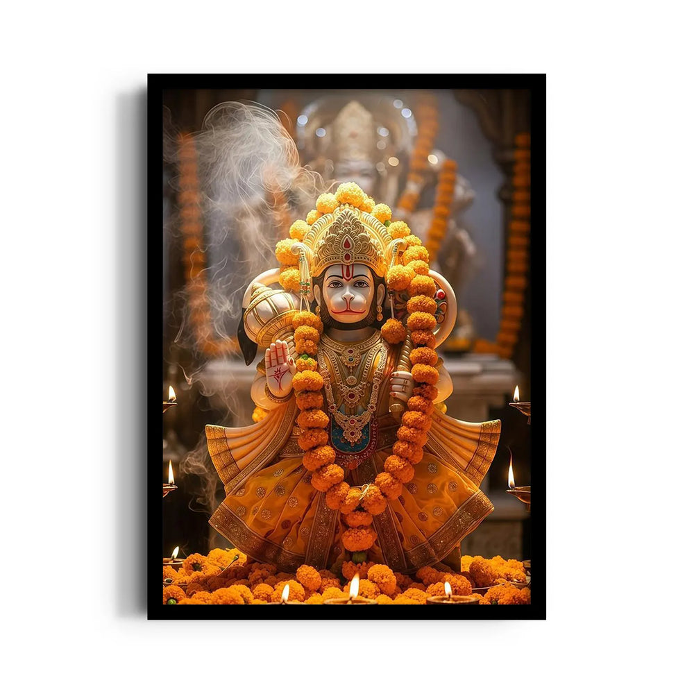 Hanuman Vigraha Dhupa Shringar
