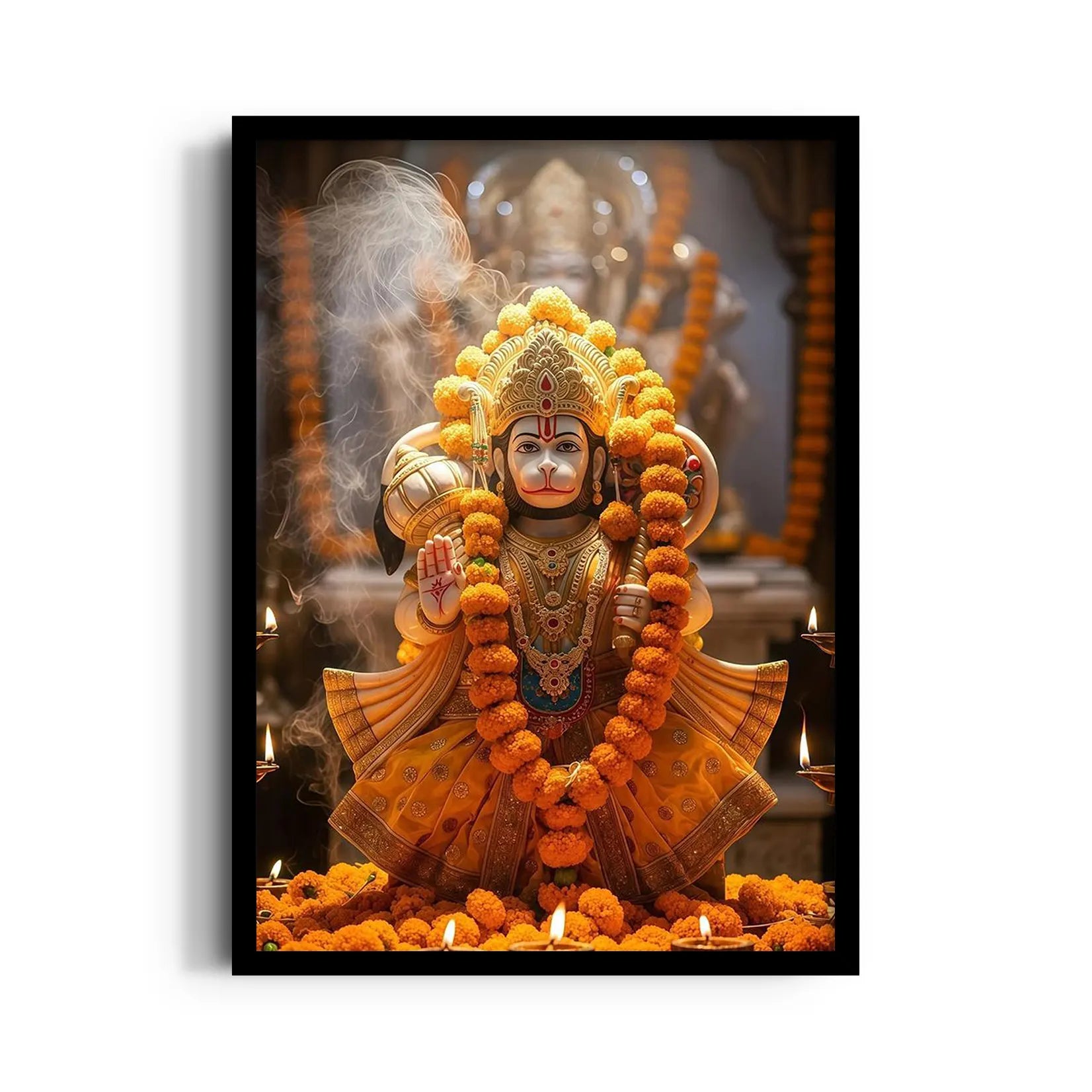 Hanuman Vigraha Dhupa Shringar
