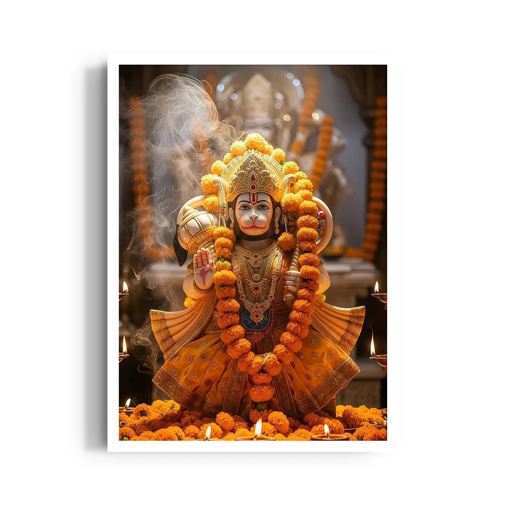 Hanuman Vigraha Dhupa Shringar