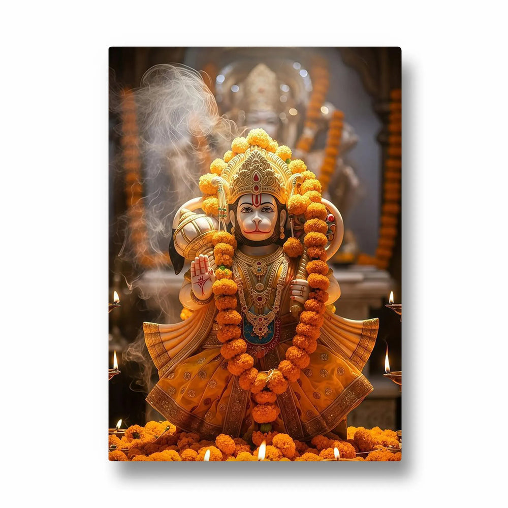 Hanuman Vigraha Dhupa Shringar