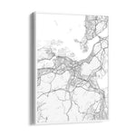 Harborline Connect - street map wall art