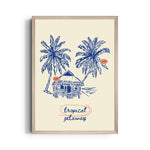 Island Palms Retreat - Travel Wall Art