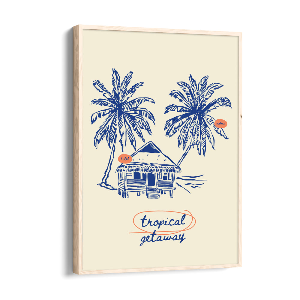 Island Palms Retreat - Travel Wall Art