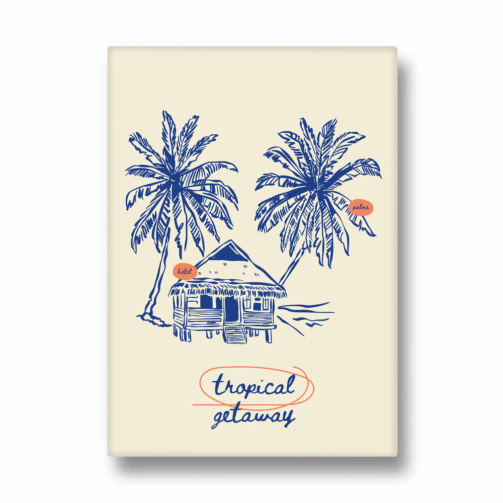Island Palms Retreat - Travel Wall Art