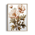 Ivory Whisper Poppy - Botanical Wall Art