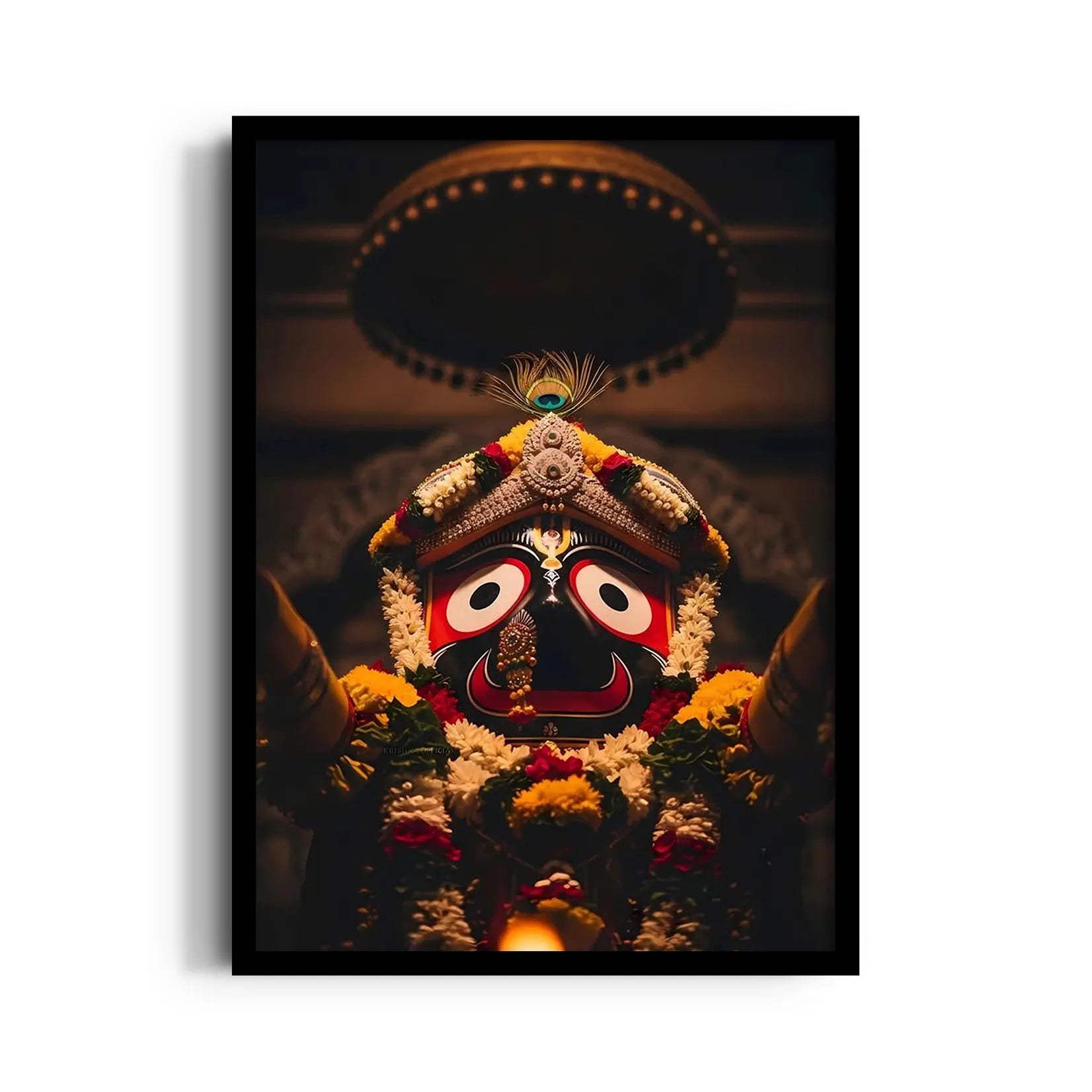 Jagannath Floral Blessing