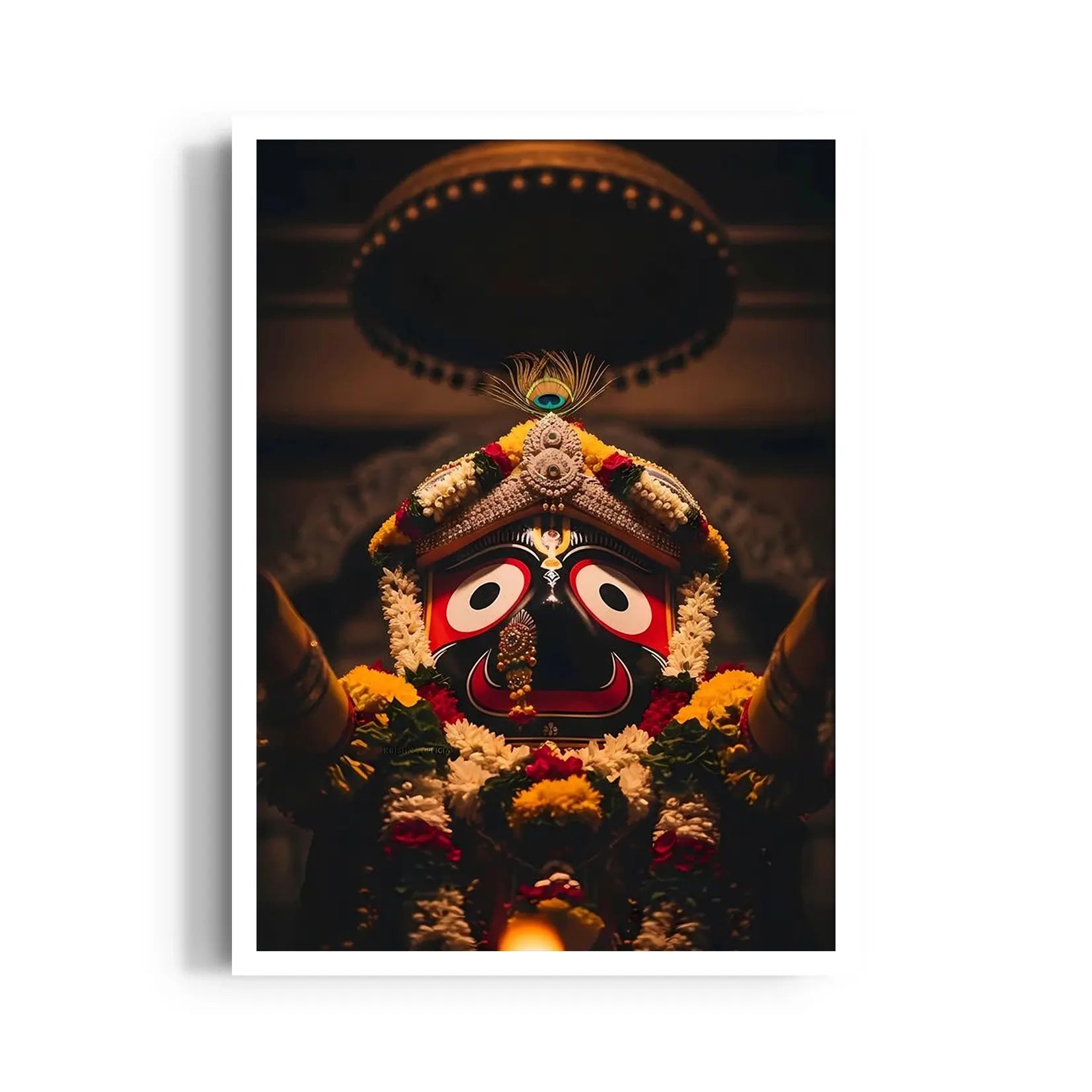 Jagannath Floral Blessing
