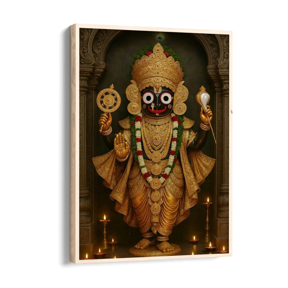 Jagannath Golden Vishnu Form