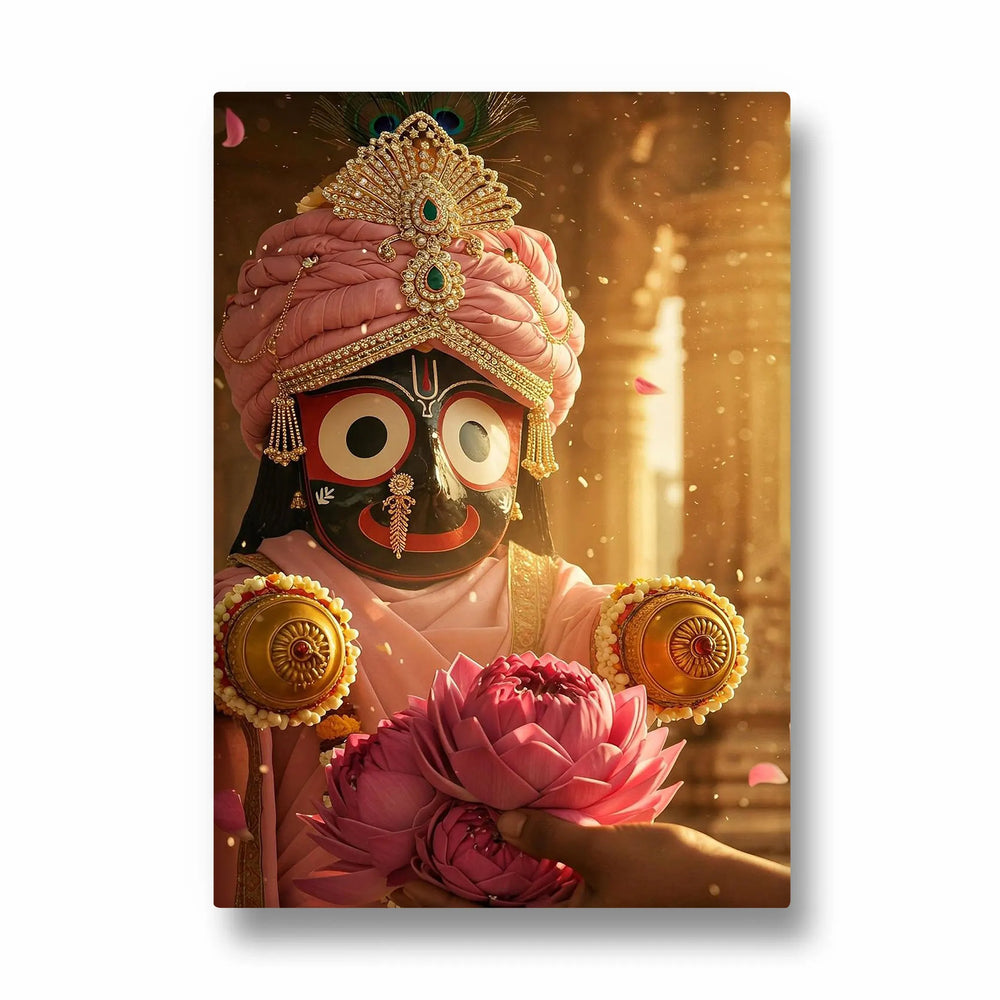 Jagannath Lotus Offering