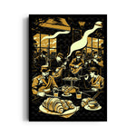 Jazz Caf Nights - Food & Bar Wall Art - Pillow Fights