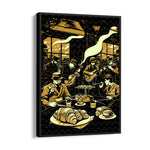 Jazz Caf Nights - Food & Bar Wall Art - Pillow Fights