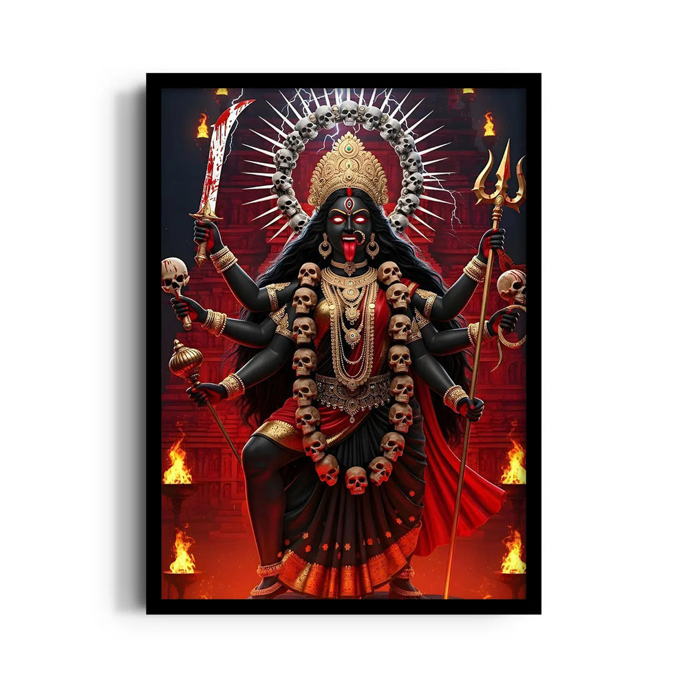 Kali Kapala Mandala Agni