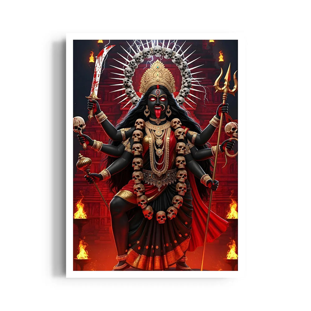 Kali Kapala Mandala Agni