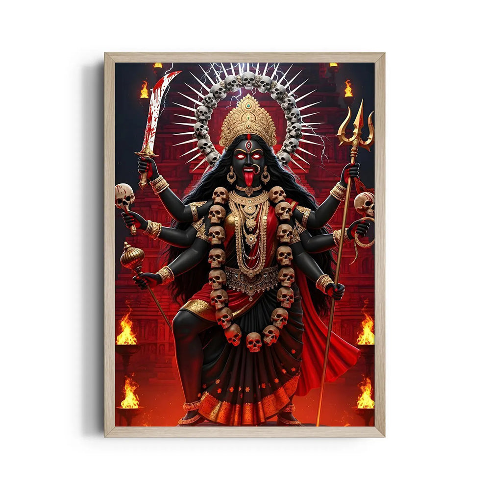 Kali Kapala Mandala Agni